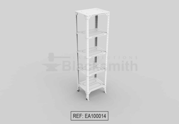 ESTANTERÍA ABIERTA BLACKSMITH C20 EN LÁMINA GALVANIZADA 50X40X180