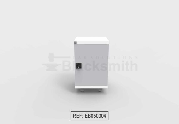MUEBLE DE ALMACENAMIENTO BLACKSMITH UNA PUERTA DE ALA CON MIRILLA DE VIDRIO (50CM) - Image 5