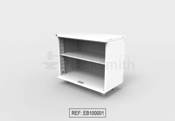 MUEBLE DE ALMACENAMIENTO BLACKSMITH DOBLE SIN PUERTA (100CM)
