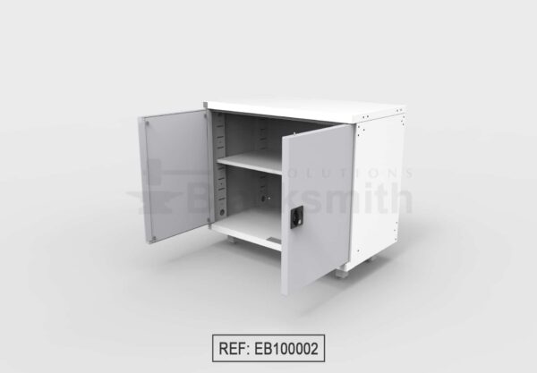 MUEBLE DE ALMACENAMIENTO BLACKSMITH DOS PUERTAS DE ALA (100CM) - Image 5