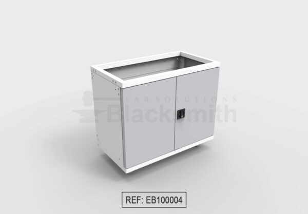 MUEBLE DE ALMACENAMIENTO BLACKSMITH PARA POZUELO DOS PUERTAS DE ALA (100X55CM)