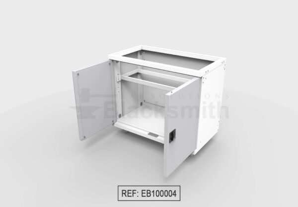 MUEBLE DE ALMACENAMIENTO BLACKSMITH PARA POZUELO DOS PUERTAS DE ALA (100X55CM) - Image 5