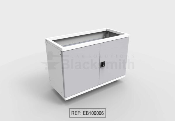 MUEBLE DE ALMACENAMIENTO BLACKSMITH PARA POZUELO DOS PUERTAS DE ALA (120X55CM)