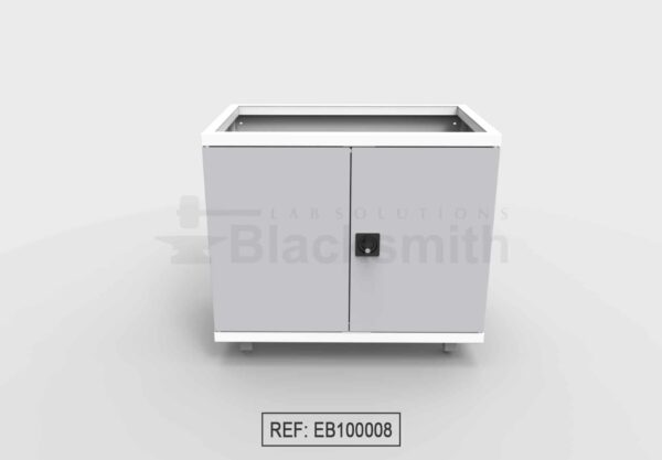 MUEBLE DE ALMACENAMIENTO BLACKSMITH PARA POZUELO DOS PUERTAS DE ALA (100X65CM) - Image 4