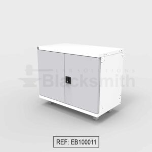 MUEBLE DE ALMACENAMIENTO BLACKSMITH DOS PUERTAS DE ALA (100X84)
