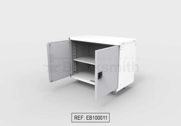 MUEBLE DE ALMACENAMIENTO BLACKSMITH DOS PUERTAS DE ALA (100X84) - Image 6