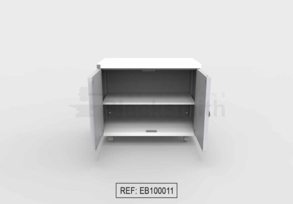 MUEBLE DE ALMACENAMIENTO BLACKSMITH DOS PUERTAS DE ALA (100X84) - Image 7