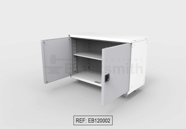 MUEBLE DE ALMACENAMIENTO BLACKSMITH DOS PUERTAS DE ALA (120CM) - Image 6