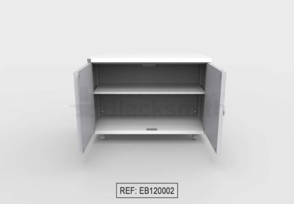 MUEBLE DE ALMACENAMIENTO BLACKSMITH DOS PUERTAS DE ALA (120CM) - Image 7