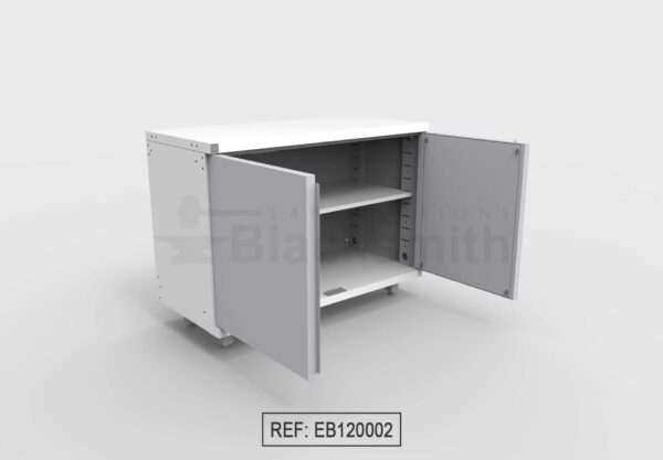 MUEBLE DE ALMACENAMIENTO BLACKSMITH DOS PUERTAS DE ALA (120CM) - Image 8