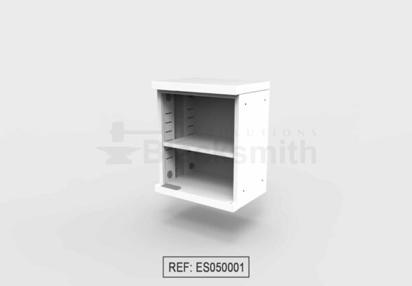 MUEBLE DE ALMACENAMIENTO BLACKSMITH PARA COLGAR EN PARED SENCILLO SIN PUERTAS (50CM) - Image 2
