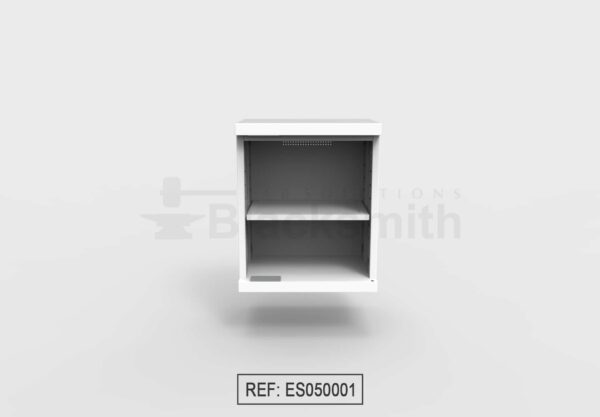 MUEBLE DE ALMACENAMIENTO BLACKSMITH PARA COLGAR EN PARED SENCILLO SIN PUERTAS (50CM) - Image 3
