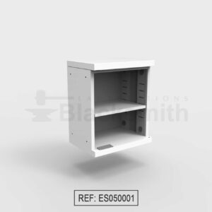 MUEBLE DE ALMACENAMIENTO BLACKSMITH PARA COLGAR EN PARED SENCILLO SIN PUERTAS (50CM)