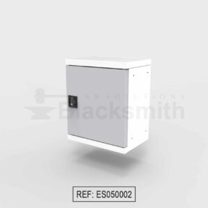 MUEBLE DE ALMACENAMIENTO BLACKSMITH COLGAR EN PARED UNA PUERTA DE ALA LISA (50CM)