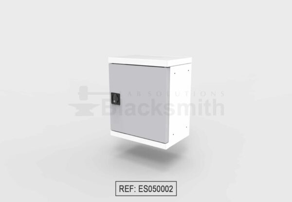 MUEBLE DE ALMACENAMIENTO BLACKSMITH COLGAR EN PARED UNA PUERTA DE ALA LISA (50CM)