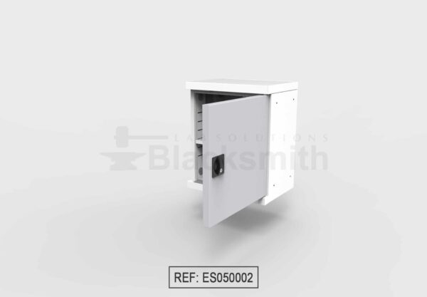 MUEBLE DE ALMACENAMIENTO BLACKSMITH COLGAR EN PARED UNA PUERTA DE ALA LISA (50CM) - Image 5