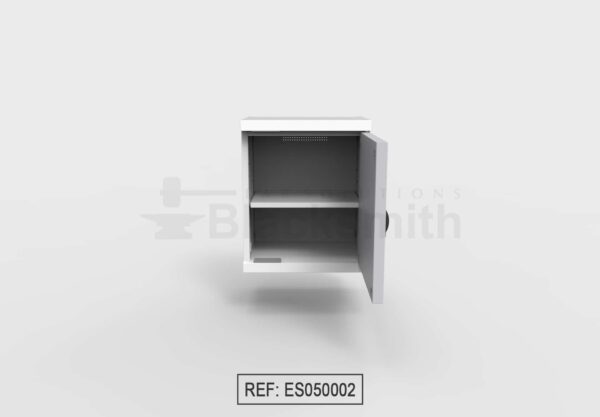MUEBLE DE ALMACENAMIENTO BLACKSMITH COLGAR EN PARED UNA PUERTA DE ALA LISA (50CM) - Image 6