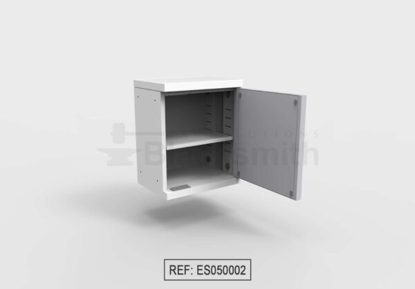 MUEBLE DE ALMACENAMIENTO BLACKSMITH COLGAR EN PARED UNA PUERTA DE ALA LISA (50CM) - Image 7