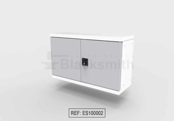 MUEBLE DE ALMACENAMIENTO BLACKSMITH PARA COLGAR EN PARED DOS PUERTAS DE ALA LISA (100CM) - Image 2
