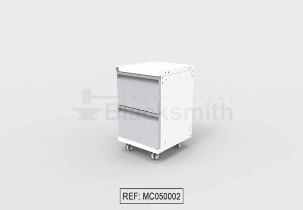 MUEBLE MÓVIL DE ALMACENAMIENTO BLACKSMITH DOS (2) CAJONES (50CM) - Image 2