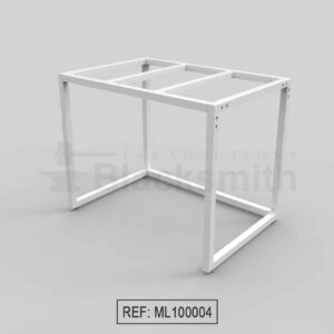 ESTRUCTURA SOLDADA BLACKSMITH EN «O» PARA MESAS DE LABORATORIOS (40X40CM C14 PARA 200KG) (75)