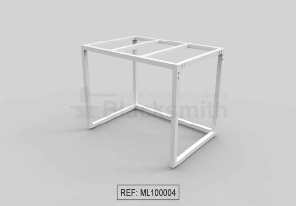 ESTRUCTURA SOLDADA BLACKSMITH EN «O» PARA MESAS DE LABORATORIOS (40X40CM C14 PARA 200KG) (75)