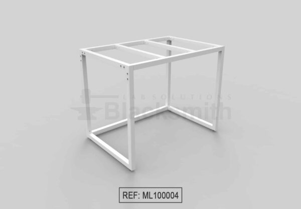 ESTRUCTURA SOLDADA BLACKSMITH EN «O» PARA MESAS DE LABORATORIOS (40X40CM C14 PARA 200KG) (75) - Image 5
