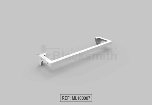 SOPORTE POSTERIOR BLACKSMITH PARA MESAS DE LABORATORIOS EN ACERO GALVANIZADO (55)