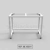 ESTRUCTURA SOLDADA BLACKSMITH EN «O» PARA MESAS MÓVILES DE LABORATORIOS (40X40CM C14 PARA 200KG) (55) - Image 3